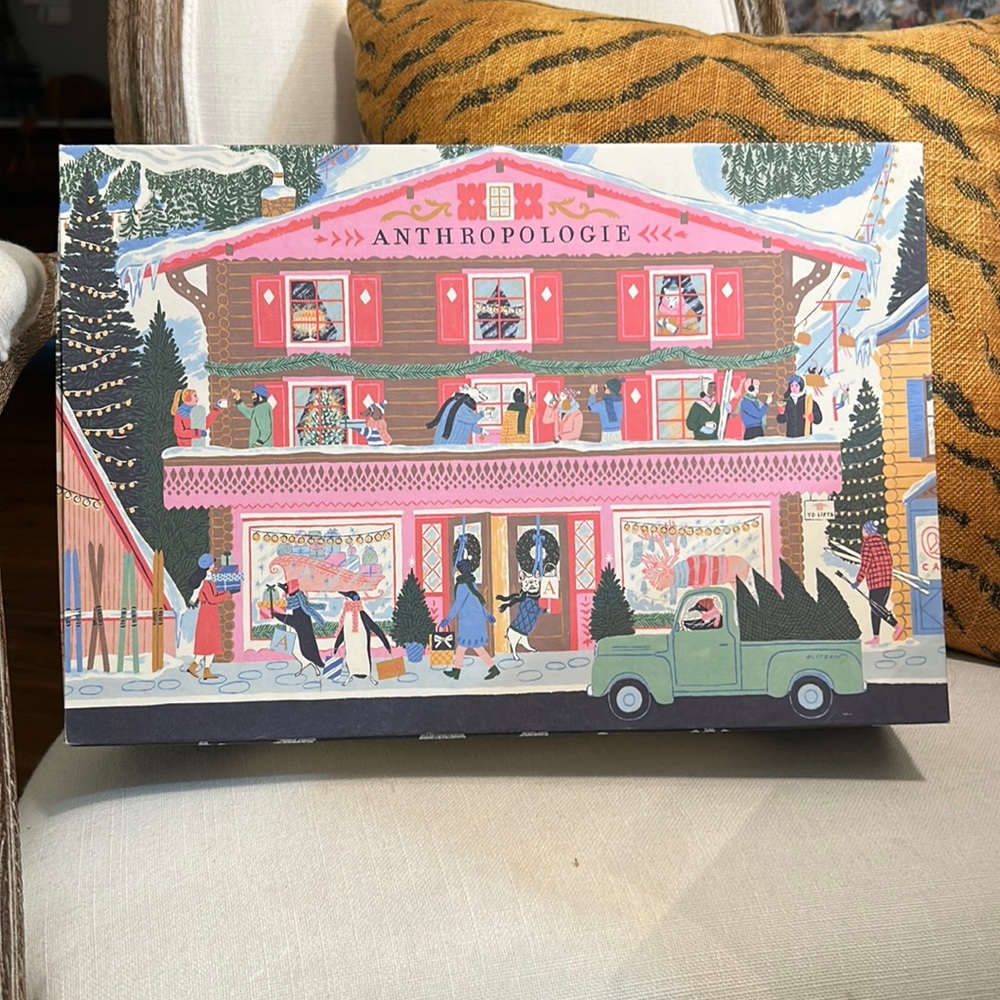 2022 ANTHROPOLOGIE George & Viv Beauty Christmas Advent Calendar BOX ONLY